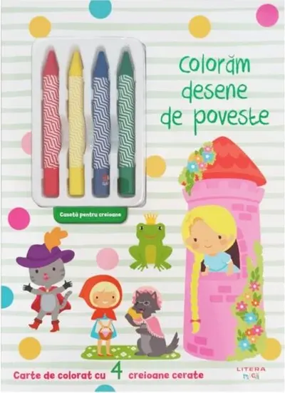 Colorăm desene de poveste - Paperback - Disney