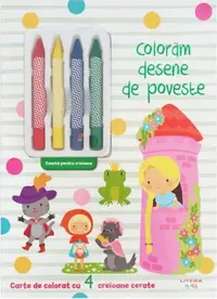 Colorăm desene de poveste - Paperback - Disney