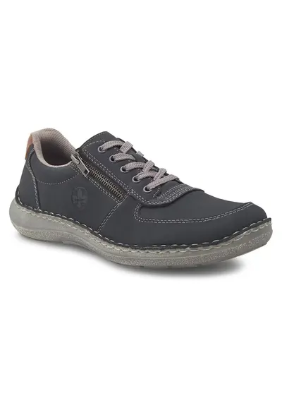 Pantofi barbati din piele ecologica - Albastru