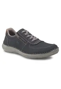Pantofi barbati din piele ecologica - Albastru