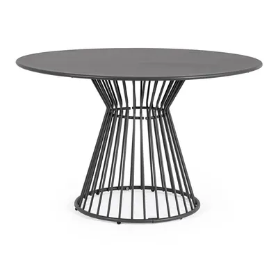 Masă de grădină rotundă din oțel ø 120 cm Austin – Bizzotto