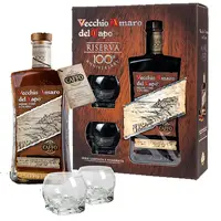 Vecchio Amaro Del Capo Riserva Caffo 35% alc. 0.7l + Pahare