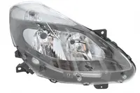 Far dreapta (2 H7, reglaj electric, fundal negru) RENAULT CLIO, CLIO III dupa 2011