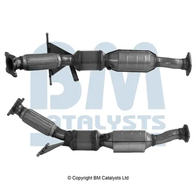 Catalizator EURO 4 potrivit VOLVO S60 I, S80 I, V70 II 2.4 1999-2010