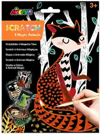 Imagini scratch Avenir - Animale, 4 picturi