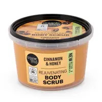 Scrub de corp cu Miere si Scortisoara, 250ml, Organic Shop