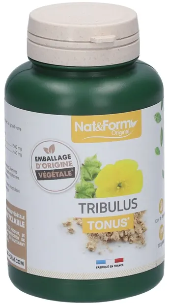 Tribulus terrestris (Băbini dinți), 200 capsule, Nat&Form