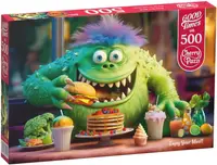 Puzzle Cherry Pazzi din 500 de piese - Poftă bună!