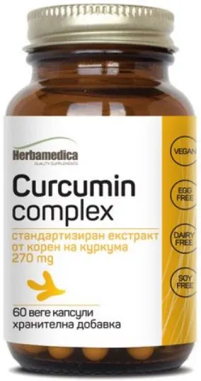 Curcumin Complex, 270 mg, 60 capsule, Herbamedica