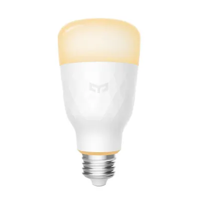 Bec Smart LED Yeelight 1S, Dimabil, Wi-Fi, E27, 800 LM, Comanda vocala, 8.5W