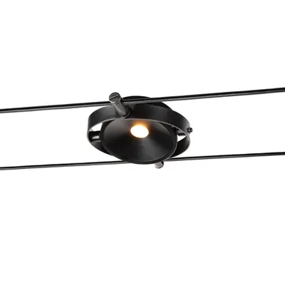 Iluminat decorativ pe sina, Melodii DURNO, negru