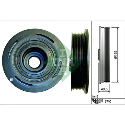 Fulie curea, arbore cotit INA 544 0098 10