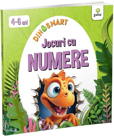 Dinosmart. Jocuri cu numere