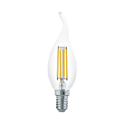 E14-LED-CF35 4W / Bent tip candle 2700