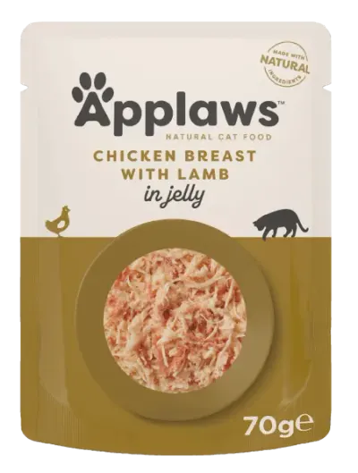 Hrana umeda pentru pisici Applaws cu pui miel 70 gr
