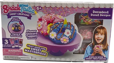 Set creativ Felyx Toys Snack Tastic - Bunătăți decorative, gogoși