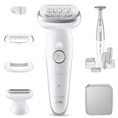 Braun Silk-épil 9 9-241 epilator cu cap complet flexibil pentru depilare umedă și uscată 1 buc