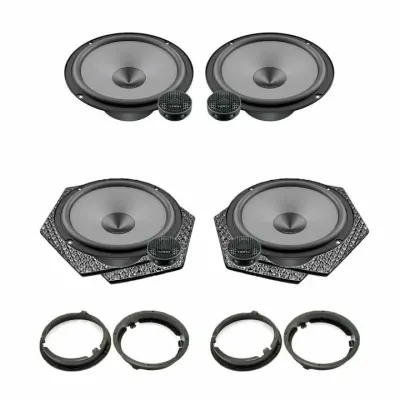 Pachet difuzoare auto Hertz Uno dedicat Mitsubishi Outlander 2012-2021, RMS 75W