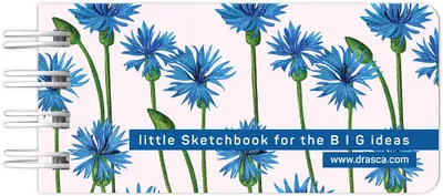 Caiet de schițe spiralat Drasca - Little Sketchbook For The Big Ideas, 50 foi