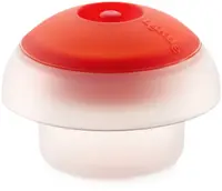 Aparat pentru prepararea ouălor Lekue - Cilindru, pentru cuptor cu microunde, transparent