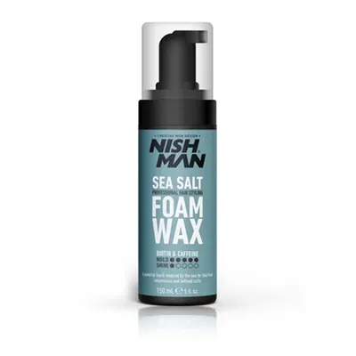 Ceara spuma - NISH MAN - pentru par - sea salt - 150 ml