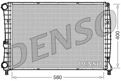 Radiator motor potrivit ALFA ROMEO 147, GT 1.8 2.0 -09.10