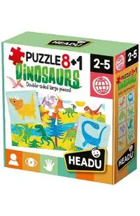 Set Primul meu puzzle 8+1: Dinozauri