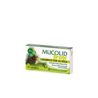 Caramele mucolid cu eucalipt, 24bucati, Farmaderbe