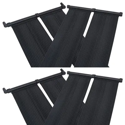 Gossi panou incalzitor solar pentru piscina, 4 buc., 80x310 cm