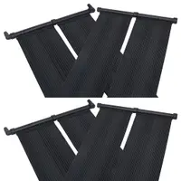Gossi panou incalzitor solar pentru piscina, 4 buc., 80x310 cm