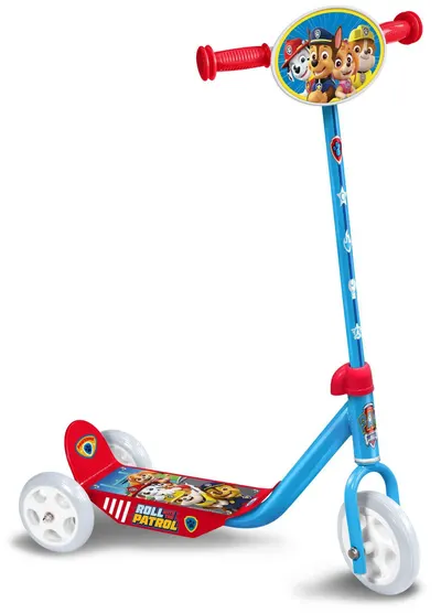 Trotineta Stamp Paw Patrol, cu 3 roti, ghidon reglabil, platforma antiderapanta