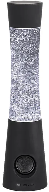 Lampă decorativă cu boxă Rabalux - Carnival, 5 W, 10 x 40,8 cm, cu Bluetooth, negru