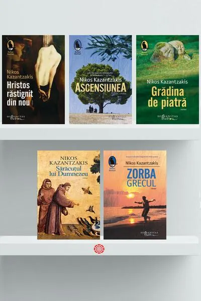 Pachet Autor Nikos Kazantzakis - Paperback brosat - Nikos Kazantzakis
