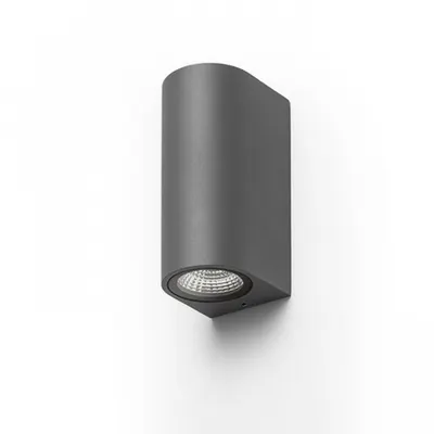 ZACK II gri antracit 230V LED 2x3W 58° IP54 3000K