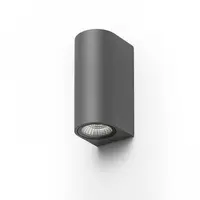ZACK II gri antracit 230V LED 2x3W 58° IP54 3000K