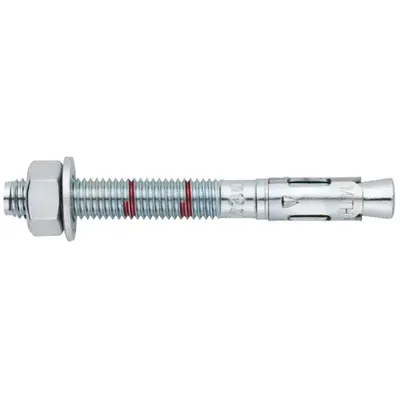 Conexpand Ancora, Standard cu Inel de Strangere din Otel Zincat Alb, 8X120