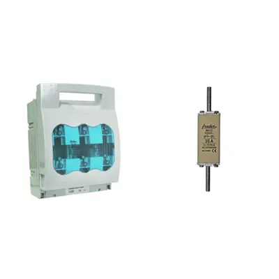 Pachet Soclu MPR Inchis NO 1 (250A, 690V) + Sigurante MPR NH GG/GL NO1C (100A) - Protectie Sigura si Eficienta
