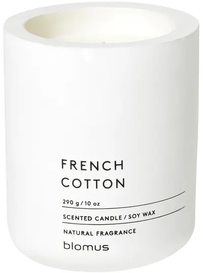Lumânare parfumată Blomus Fraga - L, French Cotton, Lily White