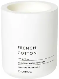 Lumânare parfumată Blomus Fraga - L, French Cotton, Lily White