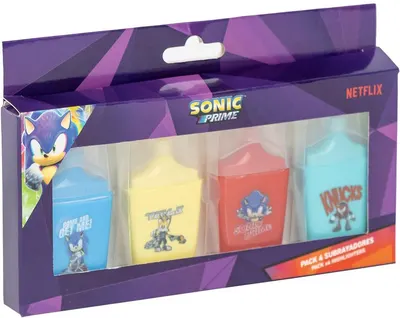 Set markere Cerda Sonic - 4 bucăți