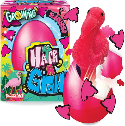 Ou figurină cu surpriză Flamingo