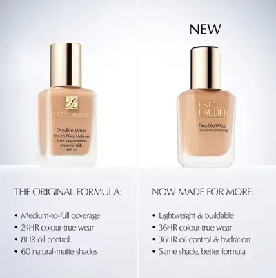 Fond de ten rezistent la transfer Estee Lauder Double Wear Stay In Place 3C2 Pebble, Formula Noua
