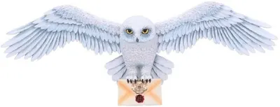 Decorarea peretelui Nemesis Now Movies: Harry Potter - Hedwig, 45 cm