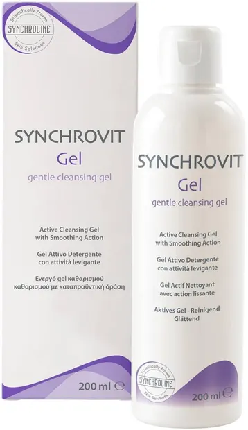 Synchroline Synchrovit Gel de curățare facială, 200 ml