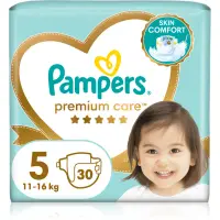 Pampers Premium Care Size 5 scutece de unică folosință 11-16 kg 30 buc