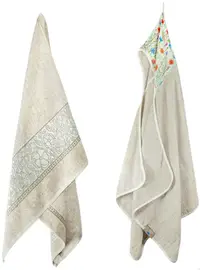 Set de prosoape pentru mamă și copil Texpol - Polish Meadow