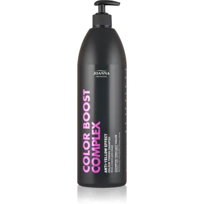Joanna Professional Color Boost Complex șampon pentru neutralizarea tonurilor de galben 1000 g