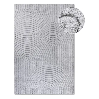 Covor gri deschis 120x170 cm Panglao New York Light Grey – Elle Decoration