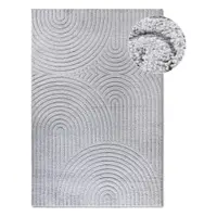 Covor gri deschis 120x170 cm Panglao New York Light Grey – Elle Decoration