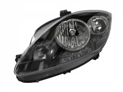 Far Stanga (H1 H7, electric, cu motor, culoare insert: negru) potrivit SEAT ALTEA, ALTEA XL, LEON, TOLEDO III